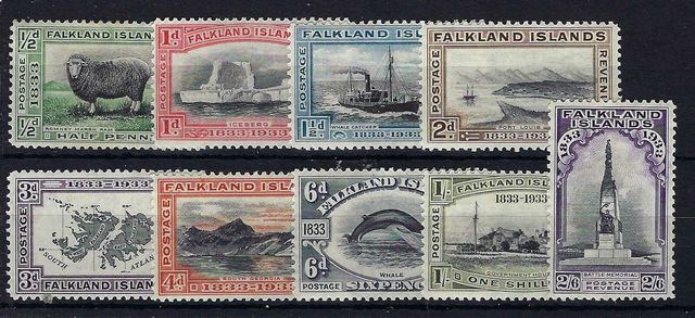 Image of Falkland Islands 127/35 LMM